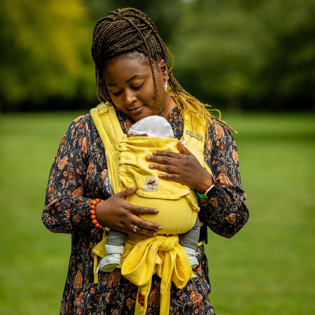 Girasol-Girasol MySol Half Buckle Carrier - Fresh Marigold (Plant Dyed) - Cloth and Carry