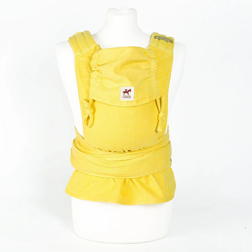 Girasol-Girasol MySol Half Buckle Carrier - Fresh Marigold (Plant Dyed) - Cloth and Carry