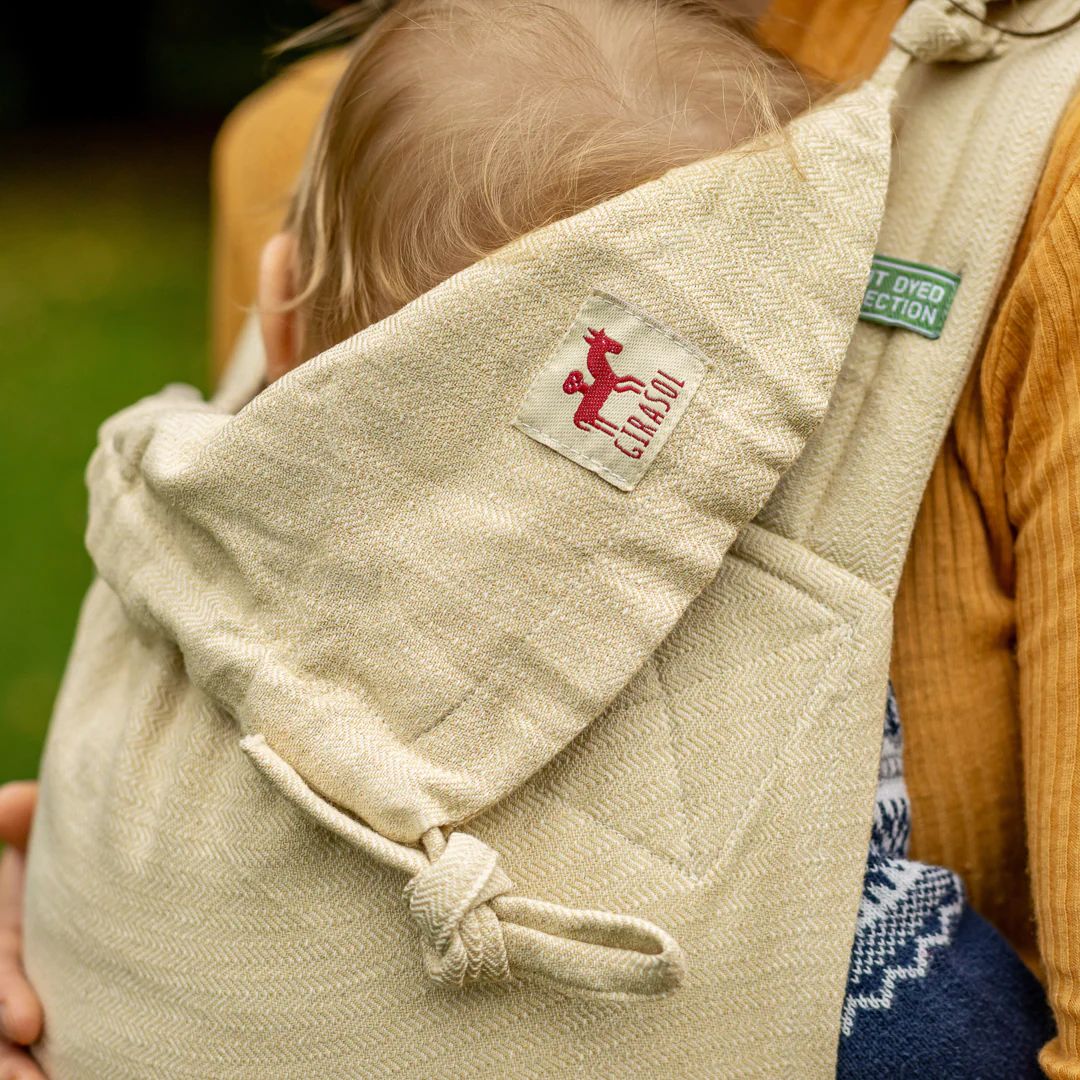 Girasol-Girasol MySol Half Buckle Carrier - Marigold (Plant Dyed) - Cloth and Carry