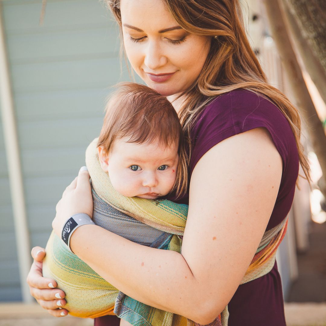 Girasol-Girasol Ring Sling - Boy or Girl Diamond - Cloth and Carry