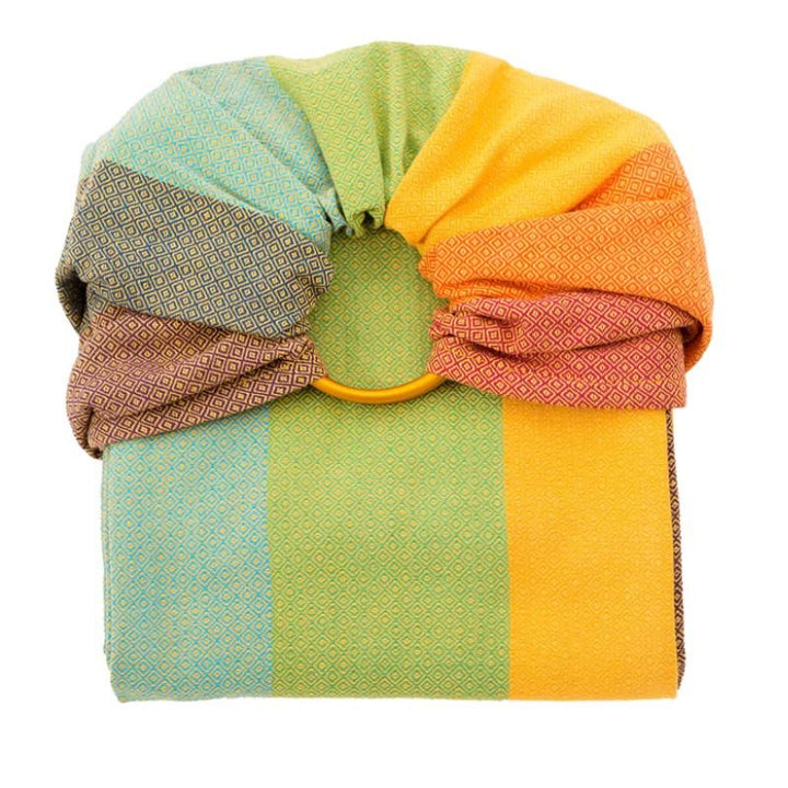 Girasol-Girasol Ring Sling - Gold Rainbow - Cloth and Carry