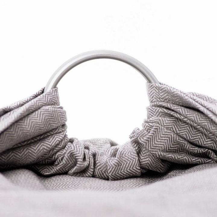 Girasol-Girasol Ring Sling - Grey Herringbone - Cloth and Carry