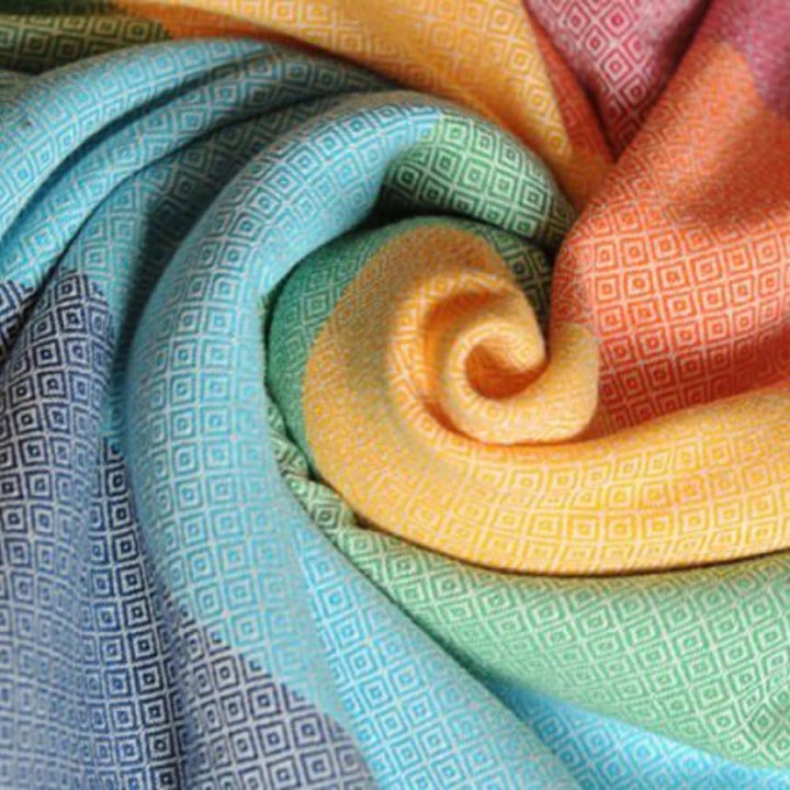 Girasol-Girasol Ring Sling - Light Rainbow - Cloth and Carry