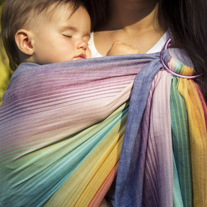 Girasol-Girasol Ring Sling - Rainbow Dreamer - Cloth and Carry