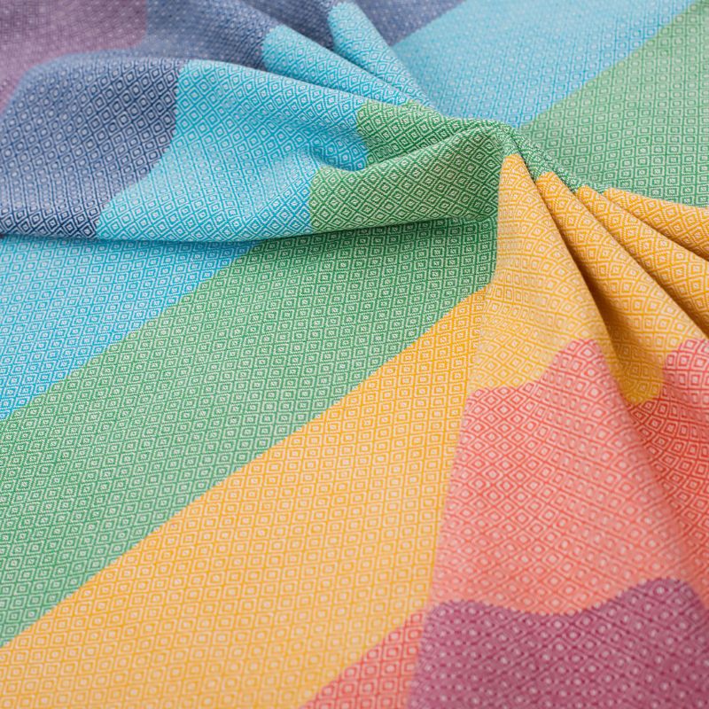 Girasol-Girasol Woven Wrap - Light Rainbow - Cloth and Carry