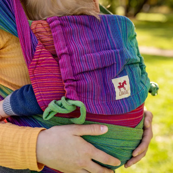 Girasol-Girasol WrapMySol Half Buckle Carrier - Paradise *PRE-ORDER* - Cloth and Carry