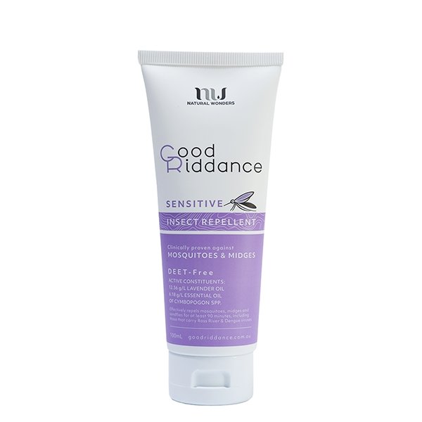 Good Riddance-Good Riddance Sensitive Insect Repellent Cream | 100mL Tube - Cloth and Carry