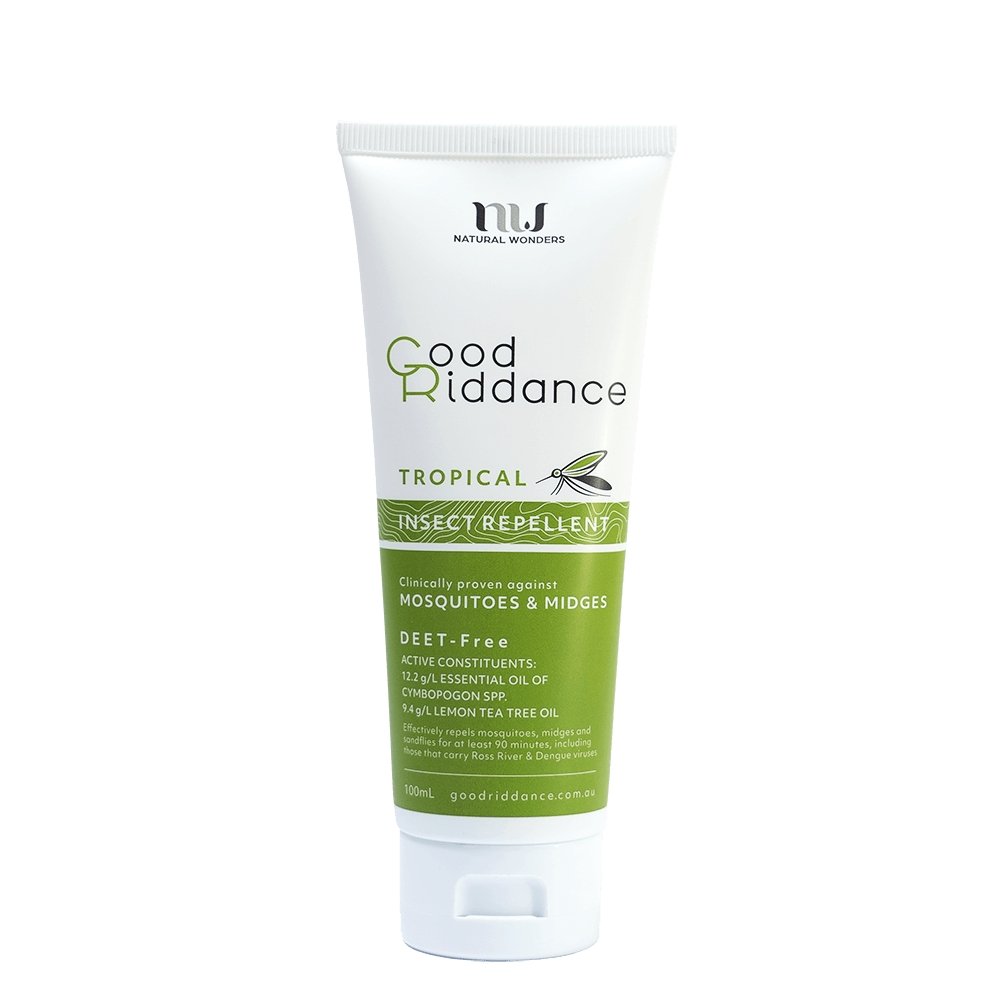 Good Riddance-Good Riddance Tropical Insect Repellent Cream | 100mL Tube - Cloth and Carry