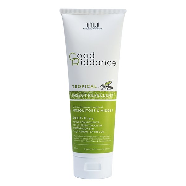 Good Riddance-Good Riddance Tropical Insect Repellent Cream | 250mL Tube - Cloth and Carry