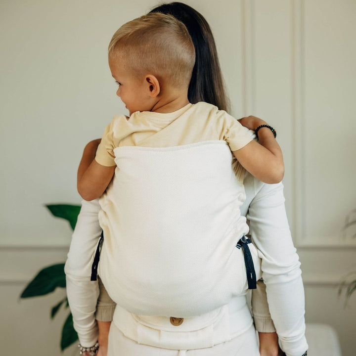 LennyLamb-LennyHybrid Half Buckle Toddler / Preschool Carrier - Luce (100% Cotton) - Cloth and Carry