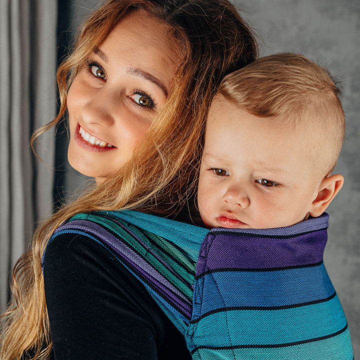 LennyLamb-BABY CARRIER HIRE: LennyHybrid Half Buckle Toddler / Preschool Carrier - Cloth and Carry