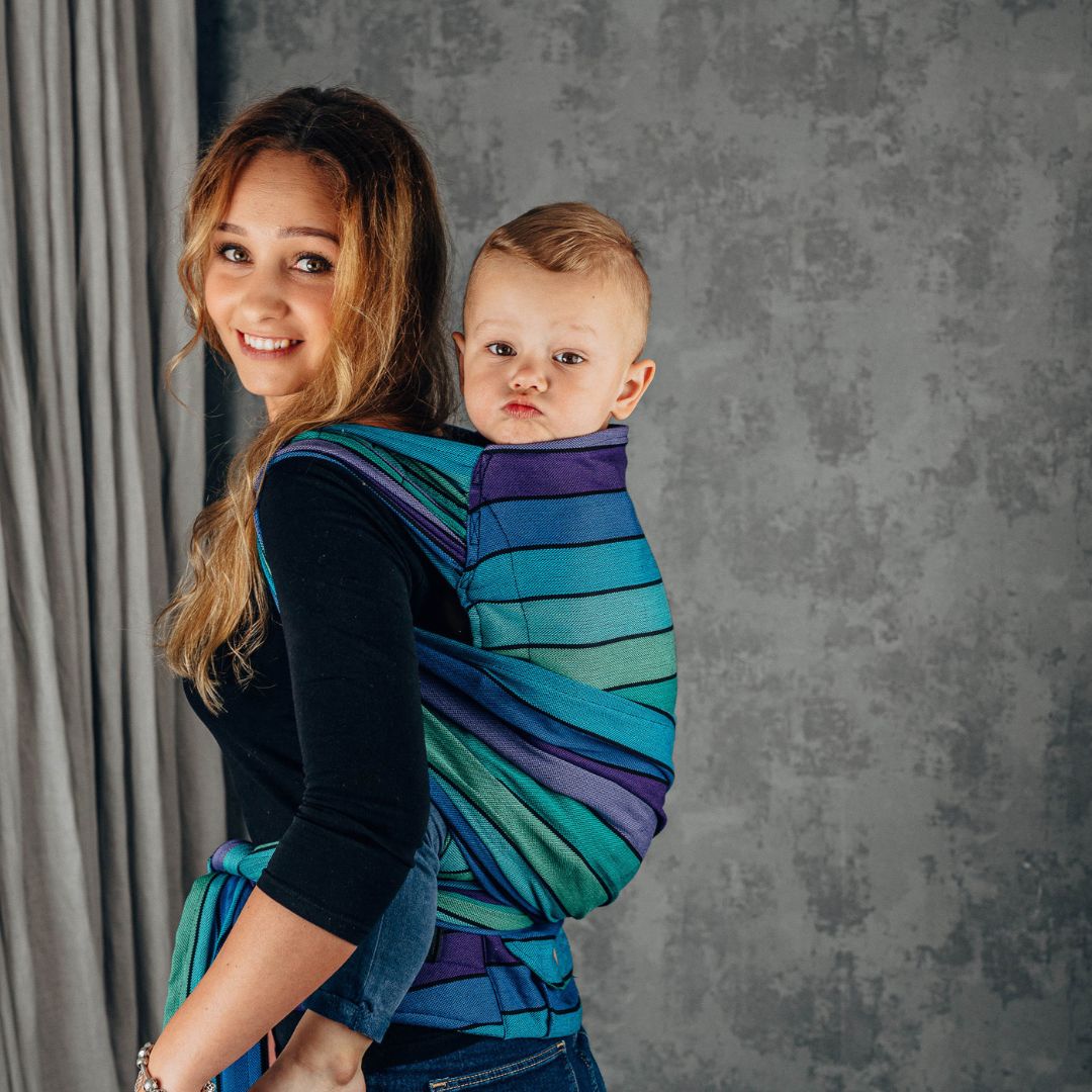 LennyLamb-BABY CARRIER HIRE: LennyHybrid Half Buckle Toddler / Preschool Carrier - Cloth and Carry