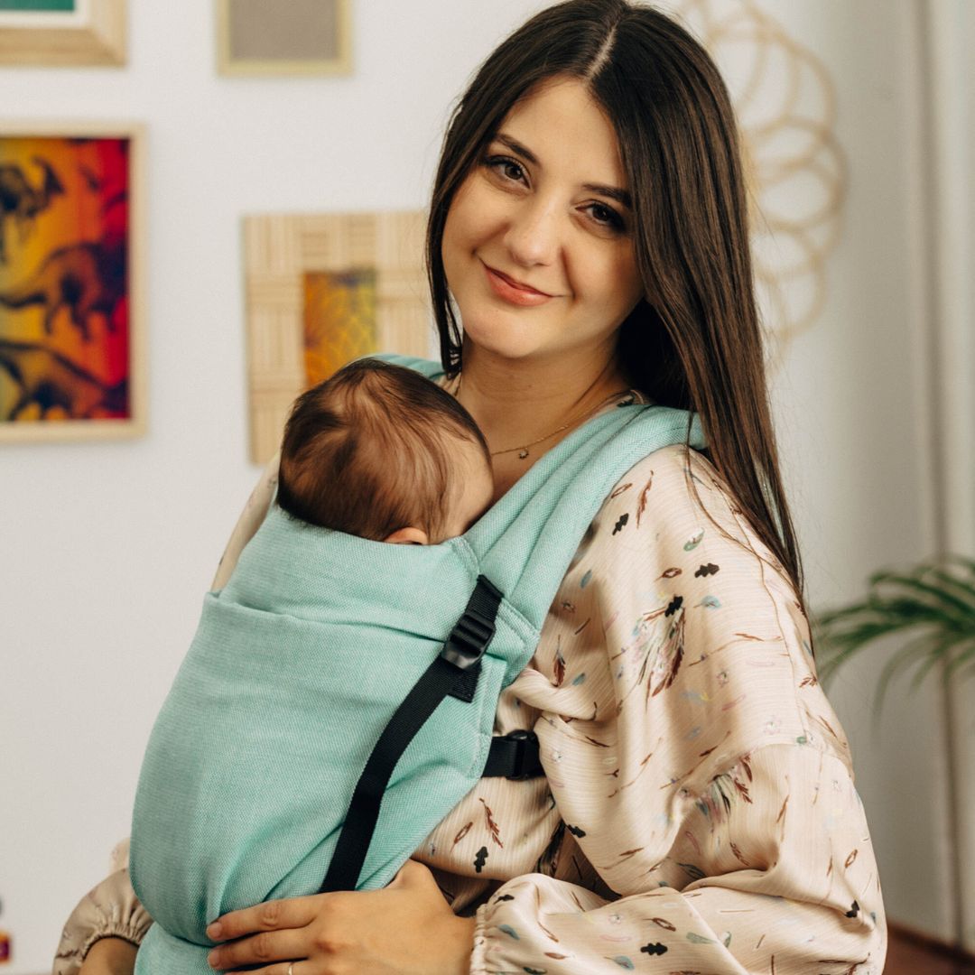 LennyLamb-LennyLight Baby Carrier - Agave (100% Cotton) - Cloth and Carry