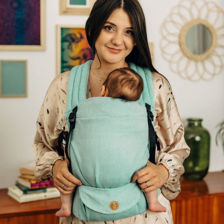 LennyLamb-LennyLight Baby Carrier - Agave (100% Cotton) - Cloth and Carry