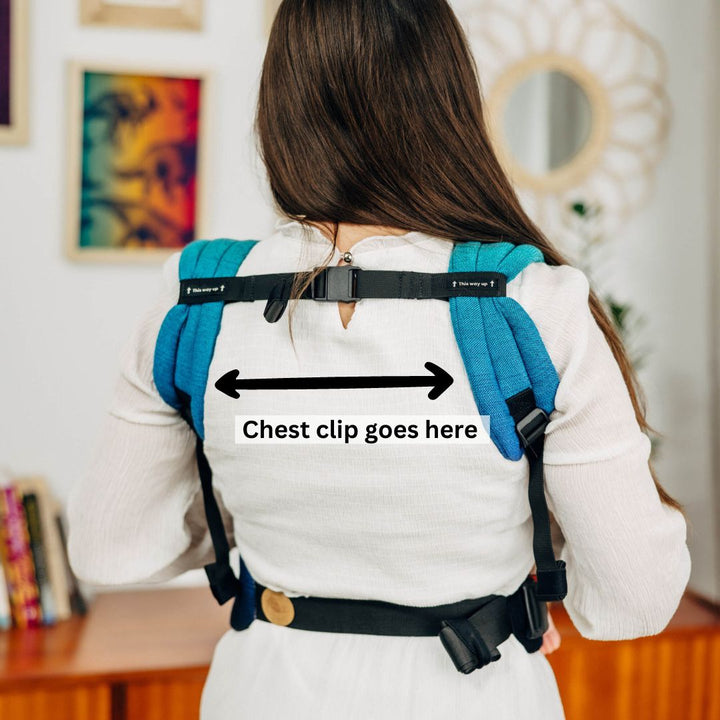 LennyLamb-LennyLight Baby Carrier - Airglow (100% Cotton) - Cloth and Carry