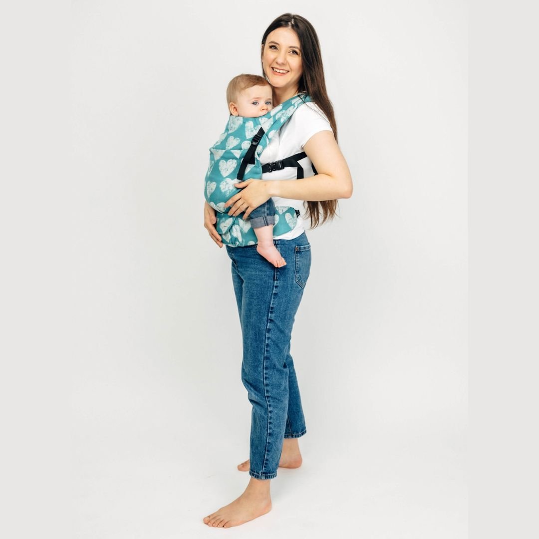 LennyLamb-LennyLight Baby Carrier - Lovka Petite - Boundless (100% Cotton) - Cloth and Carry