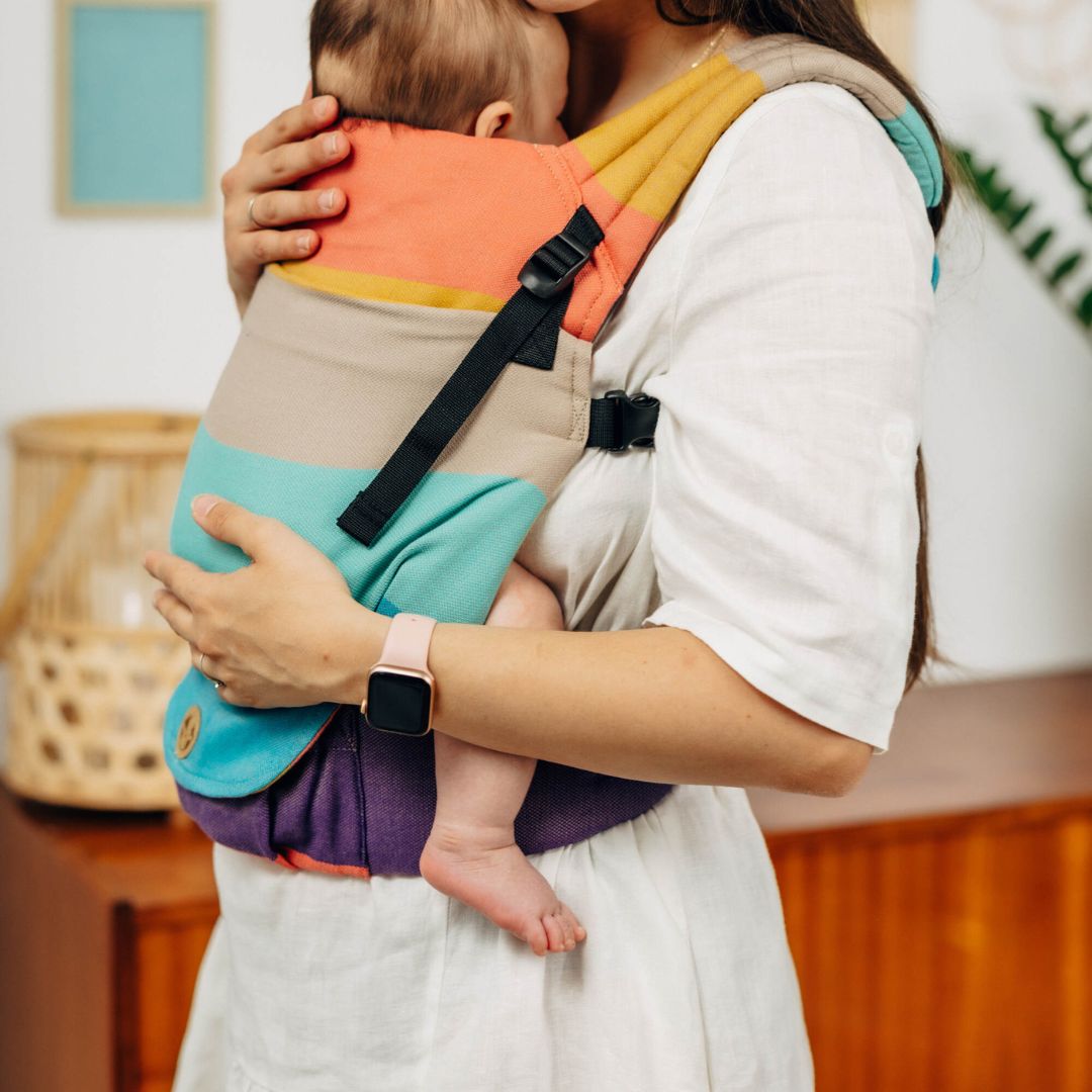 LennyLamb-LennyLight Baby Carrier - Pastels (100% Cotton) - Cloth and Carry