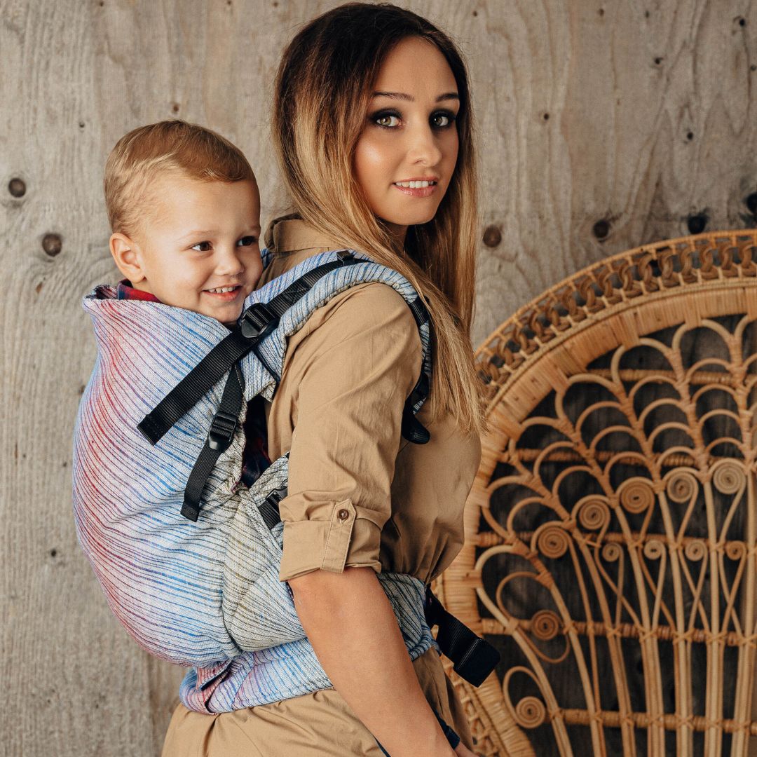 LennyLamb-LennyPreschool Carrier - Terra Humming (100% Linen) - Cloth and Carry