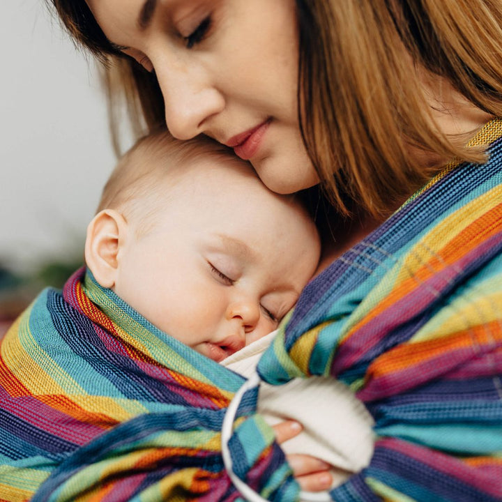 LennyLamb-LennyLamb Ring Sling - Linen Paradiso (Linen/Cotton Blend) - Cloth and Carry