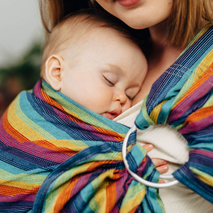 LennyLamb-LennyLamb Ring Sling - Linen Paradiso (Linen/Cotton Blend) - Cloth and Carry