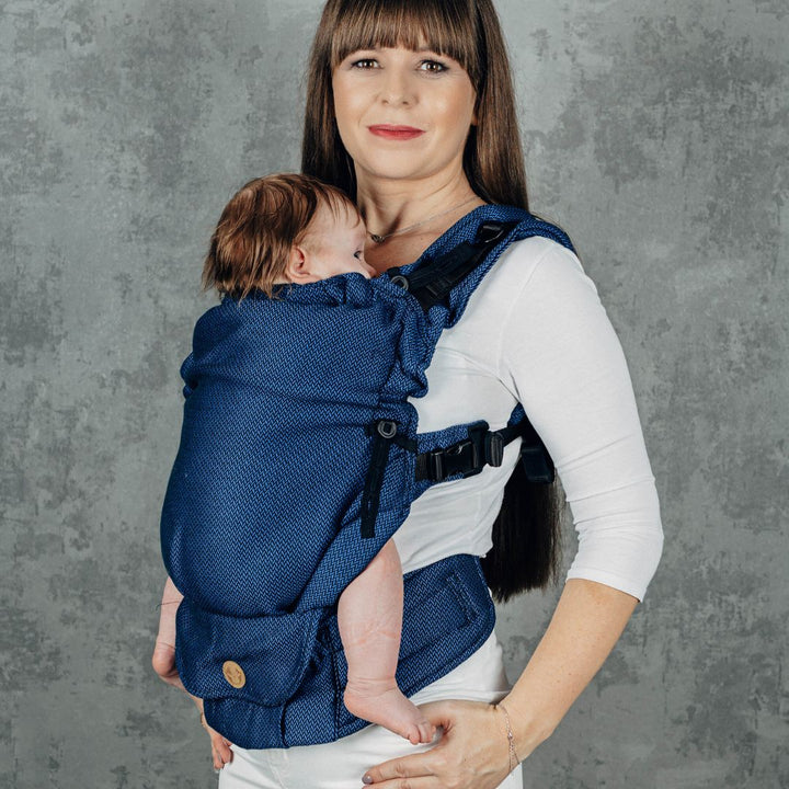 LennyLamb-LennyUpgrade "My First" Baby Carrier - Cobalt - Cloth and Carry