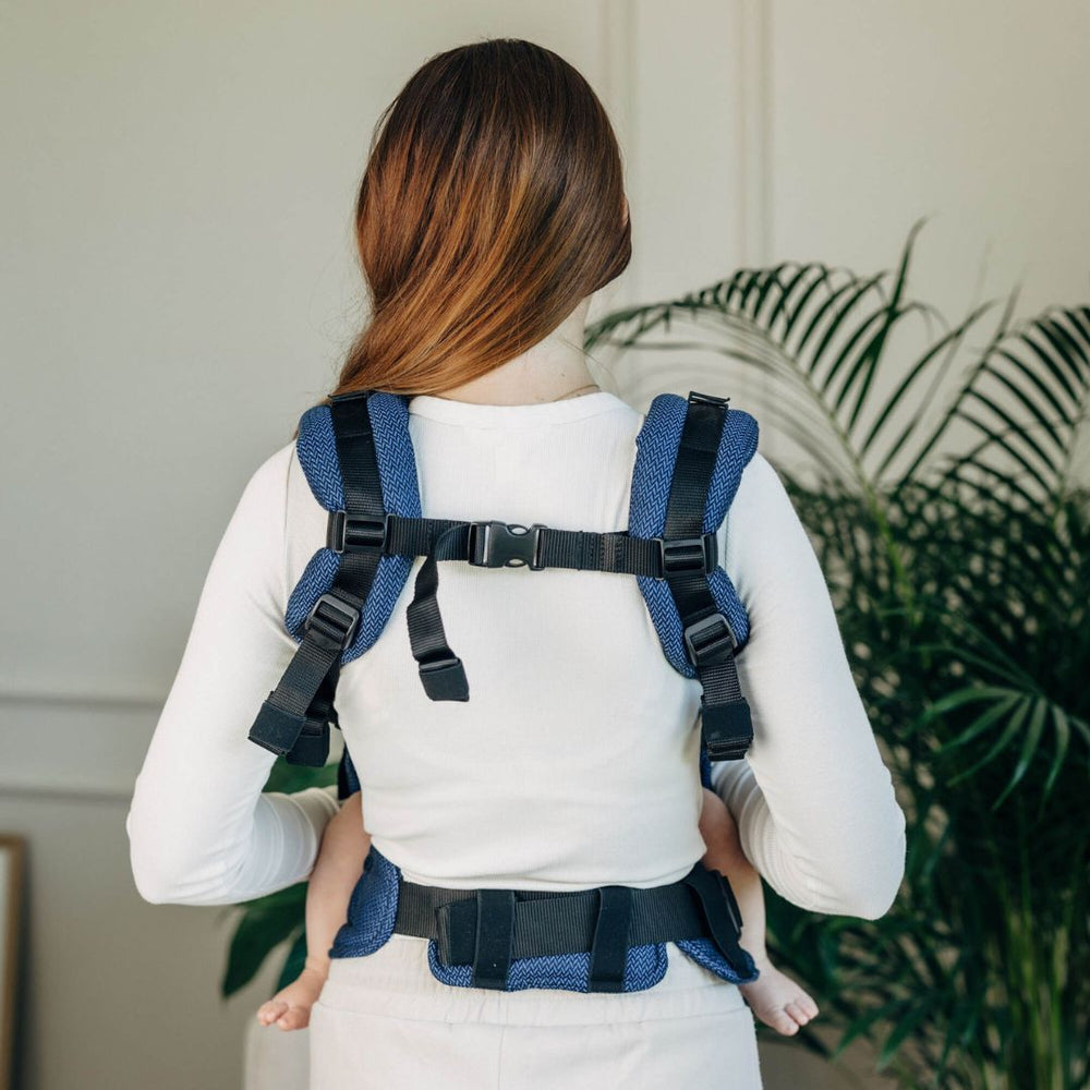 LennyLamb-LennyUpgrade Mesh "My First" Baby Carrier - Cobalt - Cloth and Carry