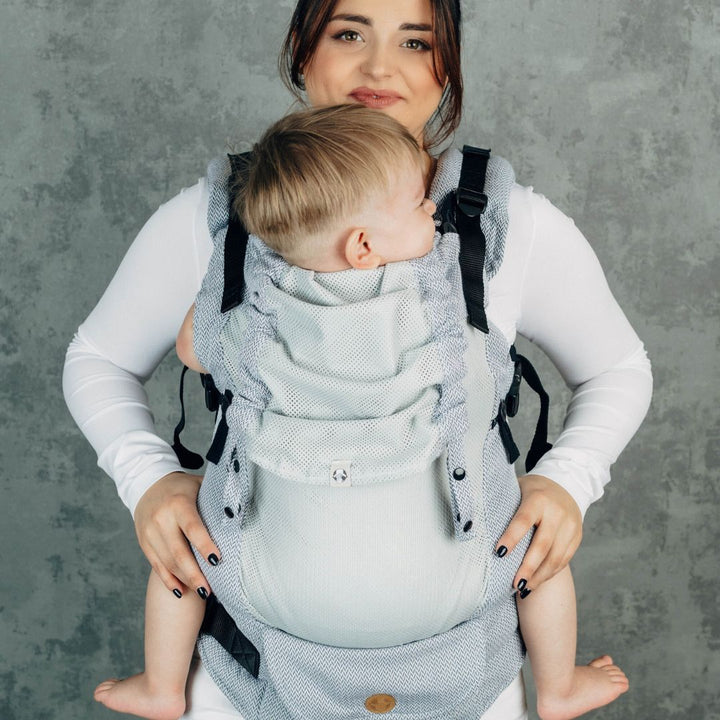 LennyLamb-BABY CARRIER HIRE: LennyUpgrade Mesh Baby Carrier - Cloth and Carry