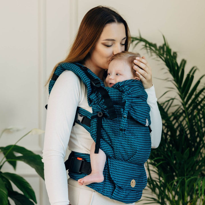 LennyLamb-LennyUpgrade "My First" Baby Carrier - Tanzanite - Cloth and Carry