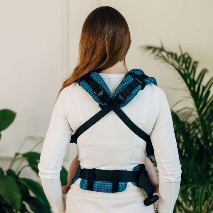 LennyLamb-LennyUpgrade "My First" Baby Carrier - Tanzanite - Cloth and Carry