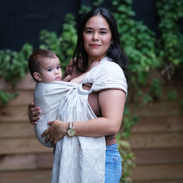 Neko Slings-Neko Slings - Ring Sling - Perla (Linen) - Cloth and Carry