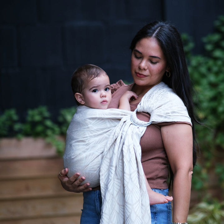 Neko Slings-Neko Slings - Ring Sling - Perla (Linen) - Cloth and Carry