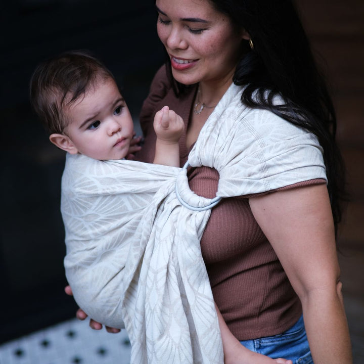 Neko Slings-Neko Slings - Ring Sling - Perla (Linen) - Cloth and Carry