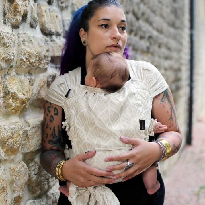 Neko Slings-NekoTai Meh Dai - Perla - Baby Size *PRE-ORDER* - Cloth and Carry