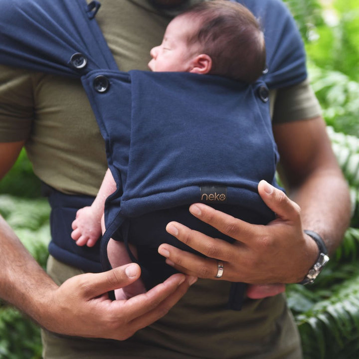 Neko Slings-BABY CARRIER HIRE: Neko Tiny Hybrid Newborn / Preemie Baby Carrier - Cloth and Carry