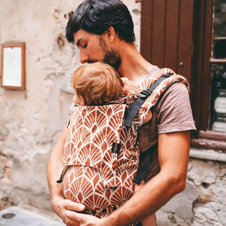 Neko Slings - Switch Baby Carrier - Mocha (Linen)