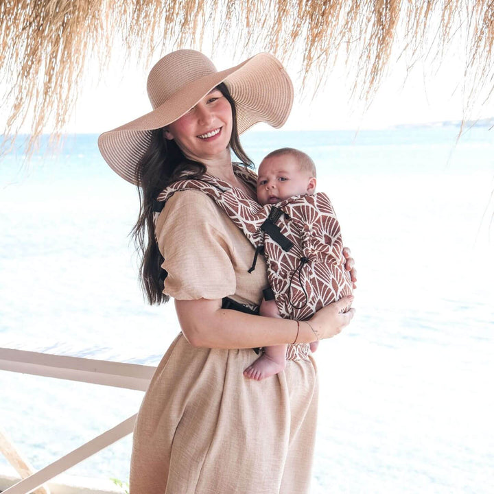Neko Slings - Switch Baby Carrier - Mocha (Linen)