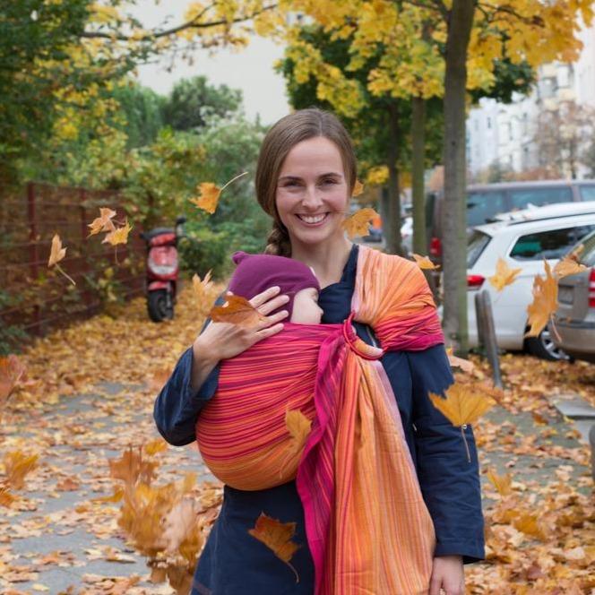 Girasol-Firework Red Ring Sling - Cloth & Carry