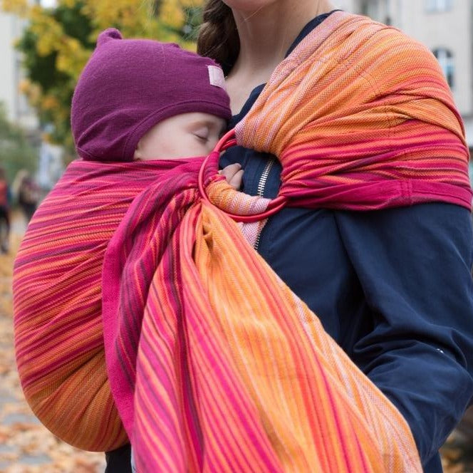Girasol-Firework Red Ring Sling - Cloth & Carry