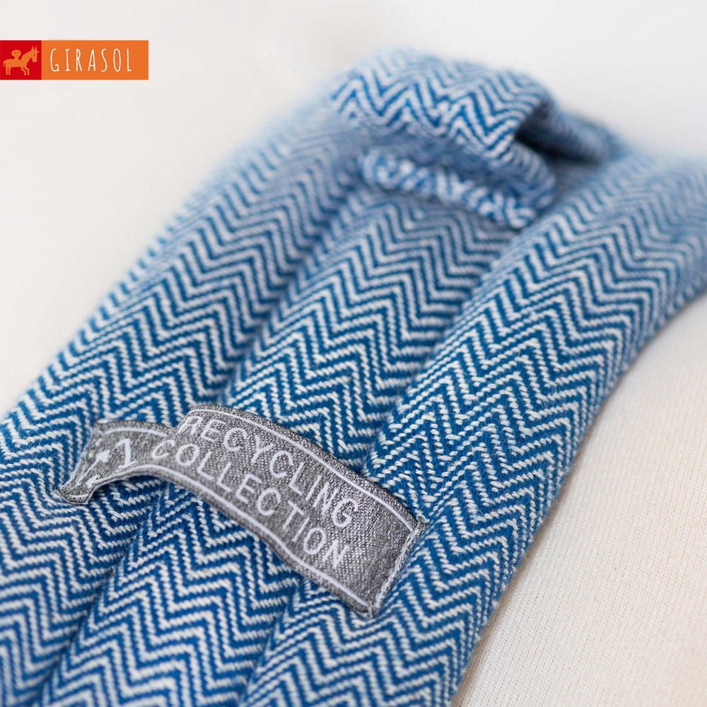 Girasol-MySol Blue Tweed - Half Buckle Carrier (Recycled Cotton) *PRE-ORDER* - Cloth and Carry