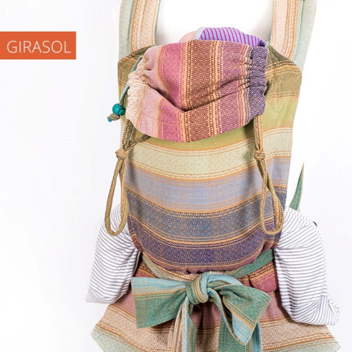 Girasol-MySol Rayos d'Oro - Half Buckle Carrier - Cloth and Carry
