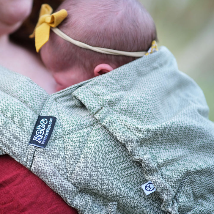 Neko Slings-Neko Baby Half Buckle Carrier - Moss - Cloth and Carry