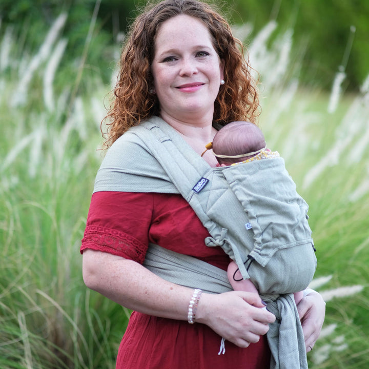 Neko Slings-Neko Baby Half Buckle Carrier - Moss - Cloth and Carry