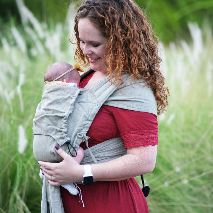 Neko Slings-Neko Baby Half Buckle Carrier - Moss - Cloth and Carry