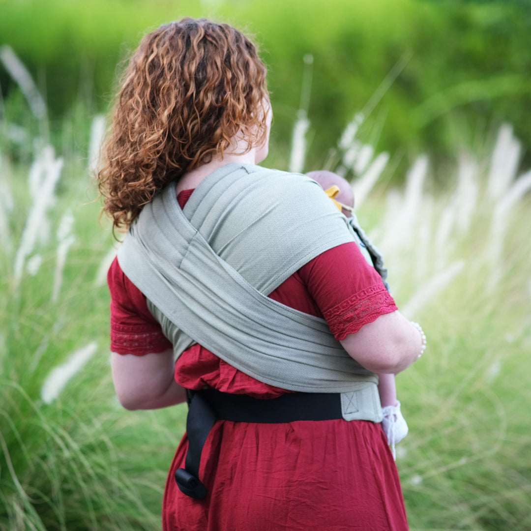 Neko Slings-Neko Baby Half Buckle Carrier - Moss - Cloth and Carry