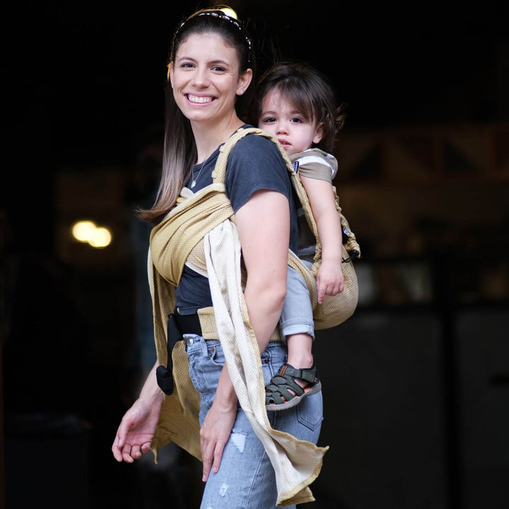 Neko Slings-Neko Slings Half Buckle Carrier - Zest - Toddler Size *PRE-ORDER* - Cloth and Carry