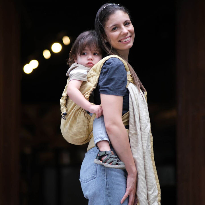 Neko Slings-Neko Slings Half Buckle Carrier - Zest - Toddler Size *PRE-ORDER* - Cloth and Carry