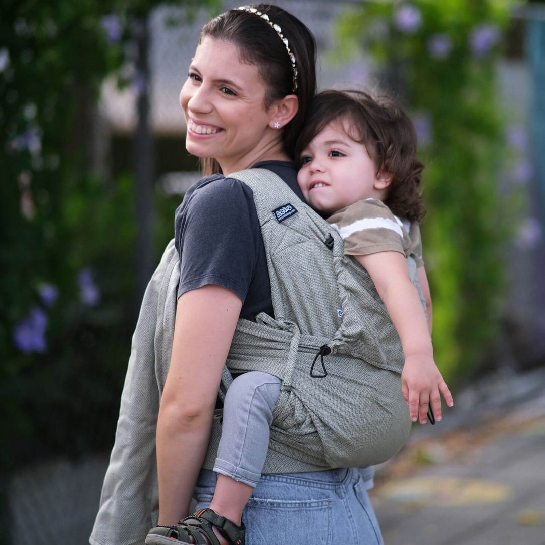Neko Slings-Neko Toddler Half Buckle Carrier - Moss - Cloth and Carry