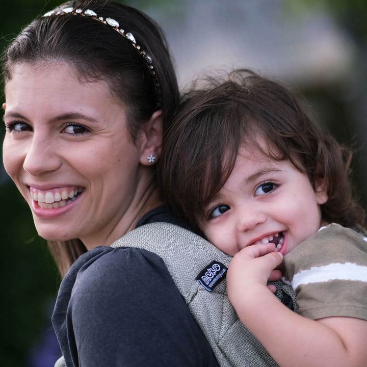 Neko Slings-Neko Toddler Half Buckle Carrier - Moss - Cloth and Carry