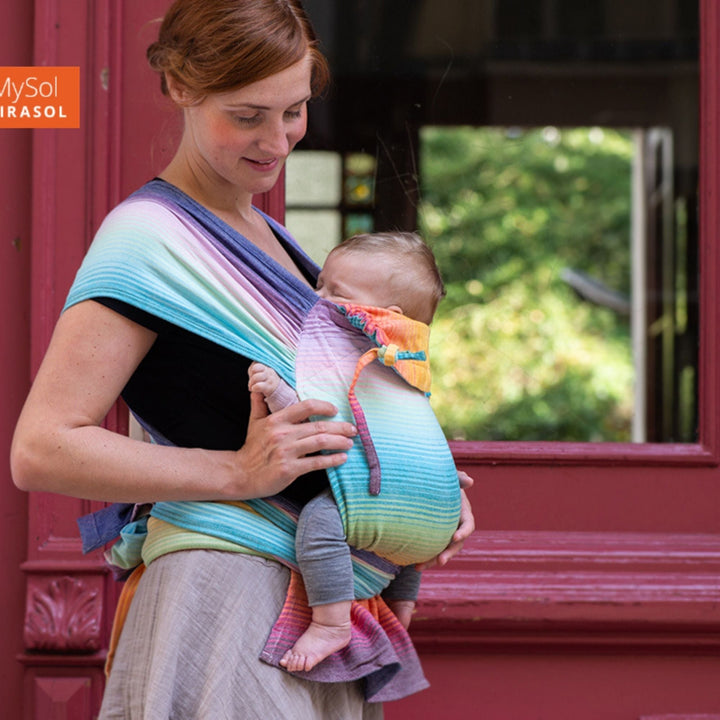 Girasol-Rainbow Dreamer WrapMySol Half Buckle Carrier *PRE-ORDER* - Cloth and Carry